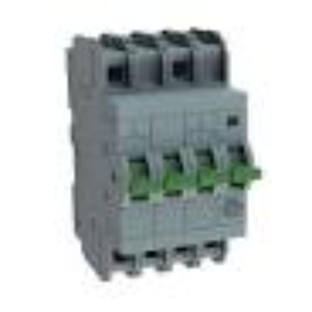 CBI 60A 2P RAIL MOUNTED CHANGEOVER SWITCH DUAL ESCUTCHEON