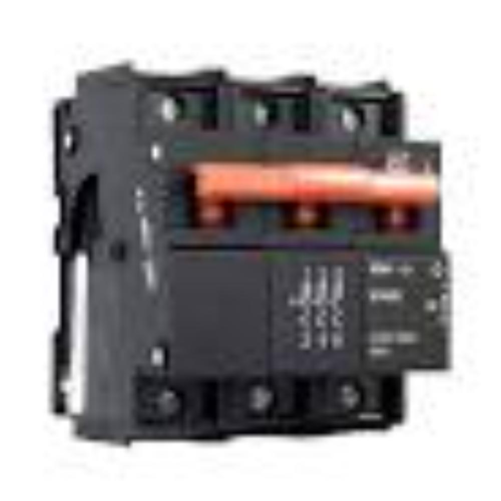 CBI 50A 3P MCB 6KA - MINI RAIL BLACK 3 MOD 78MM CURVE 1 ORANGE HANDLE