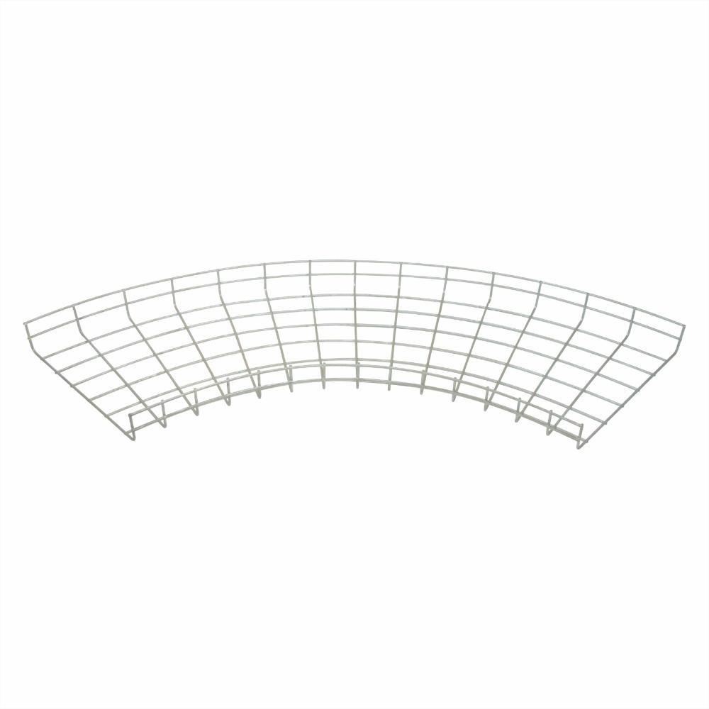 WIRE MESH TRAY 50MM M/DUTY ELBOW 90DEG R450 HDG