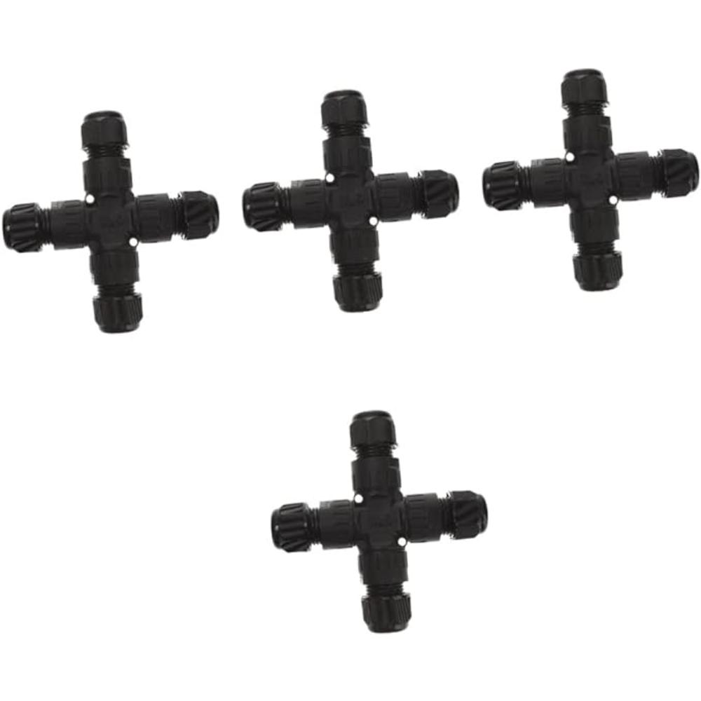4 WAY 16A PVC GLAND CONNECTOR JOIN