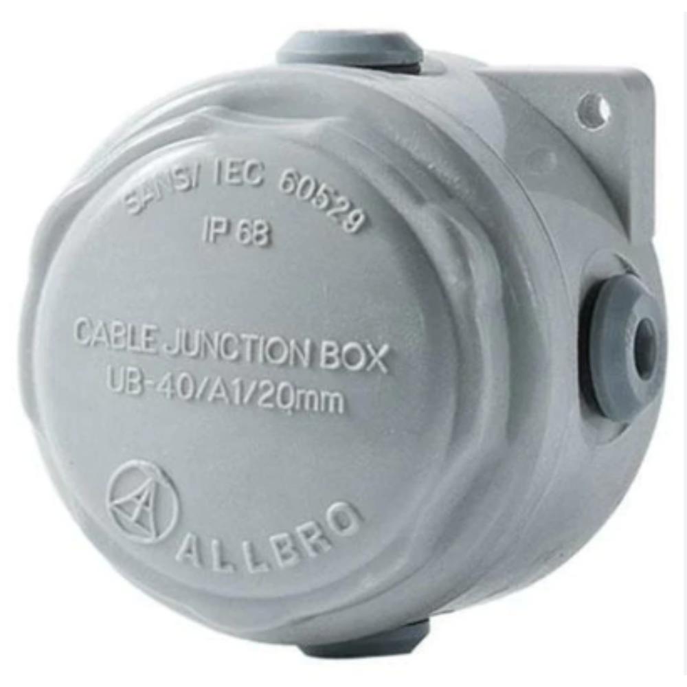 CCG JUNCTION BOX UTILITY 4WAY 20mm IP66 GREY [CA2010]
