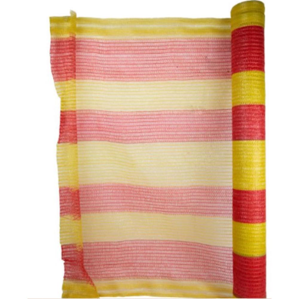BARRIER NETTING WOVEN 1X50M/ROLL (ORANGE&YELL)