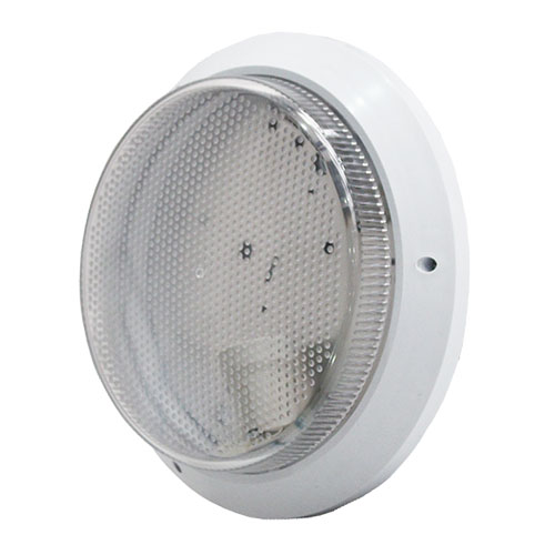 CENTURION LED BULKHEAD ROUND CLEAR 16W 6000K (WHT)