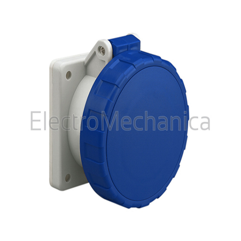 SCAME CEE FLUSH PANEL MOUNT FEMALE SOCKET 32A 5PIN IP67
