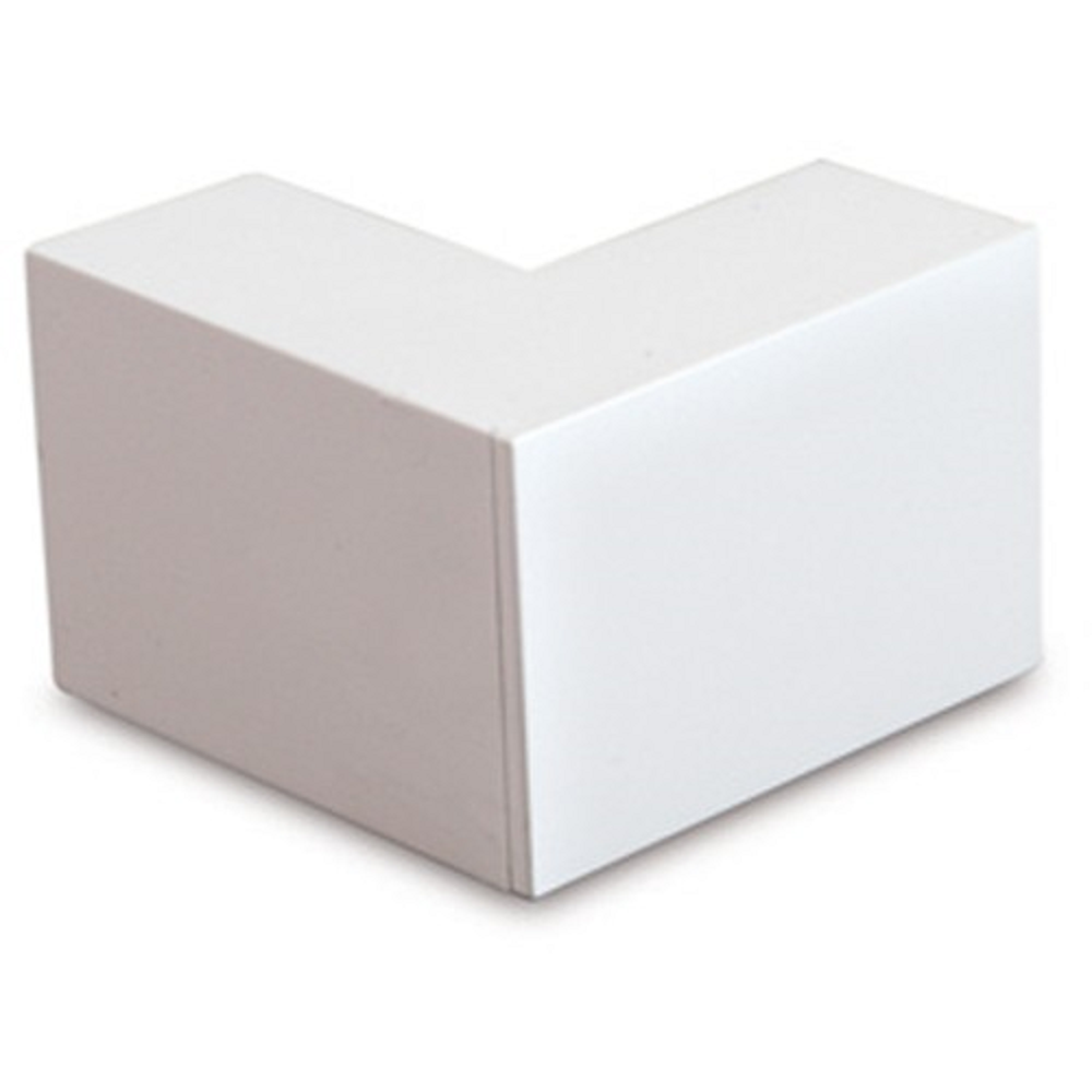YT4 40X25MM EXTERNAL BEND WHITE