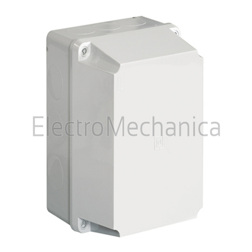 SCAME PVC HOUSING DEEP 100*100*80MM GREY IP56 (ENCLOSURE)