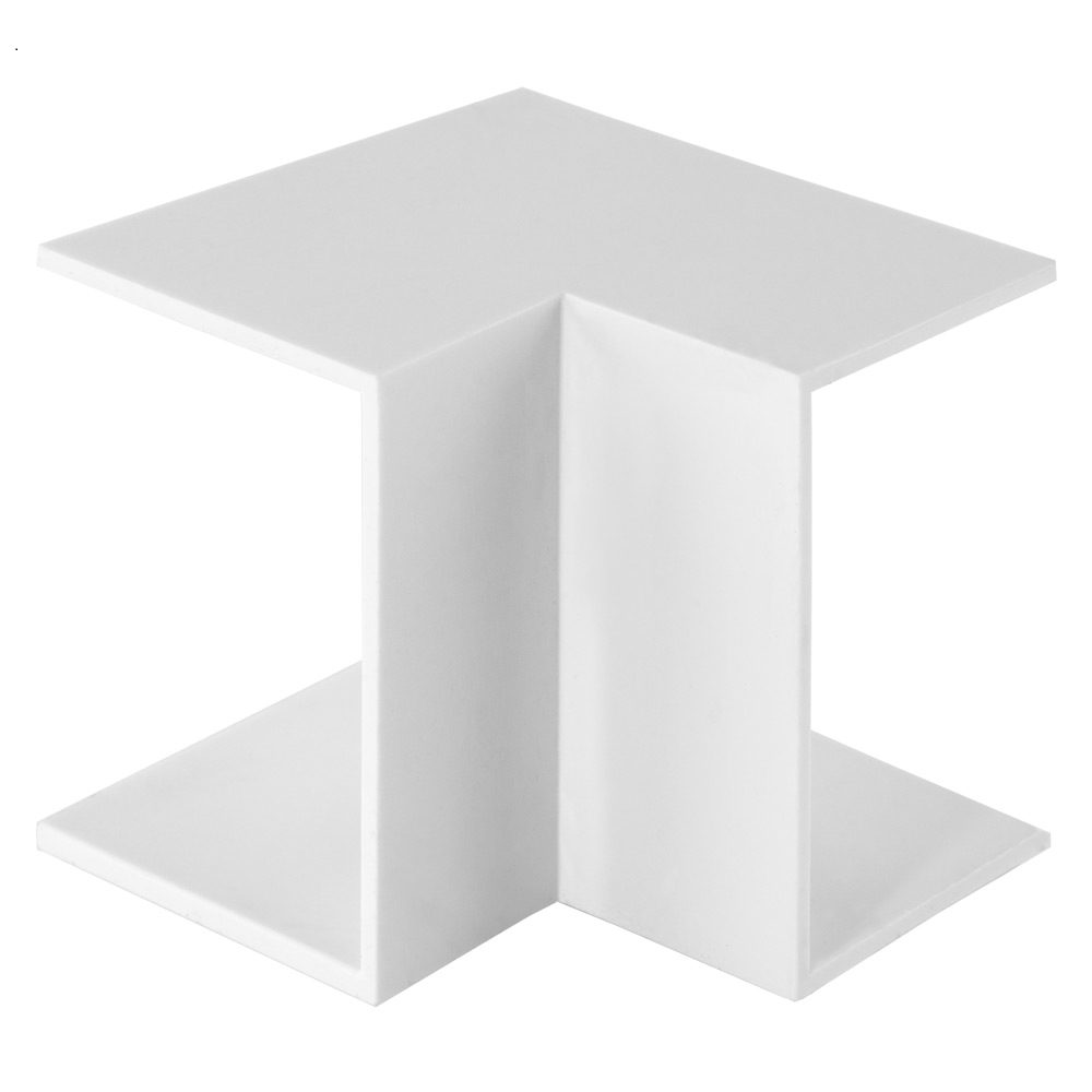 YT5 40X40MM INTERNAL BEND WHITE
