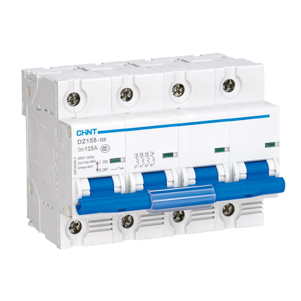 CHINT 6KA 4P 80A CIRCUIT BREAKER C-CURVE (158073)