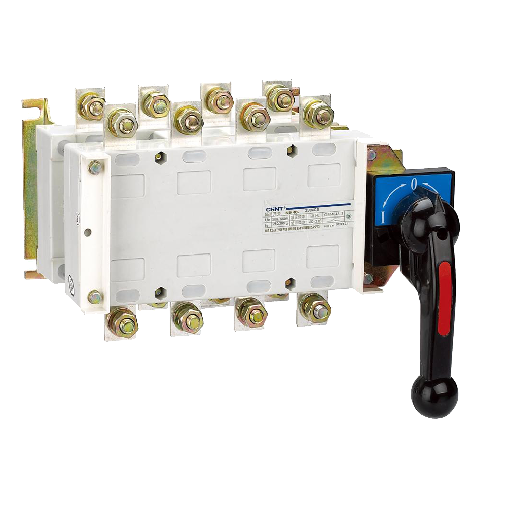 CHINT 160A 4P CHANGEOVER SWITCH WITH EXTENSION HANDLE (393402)