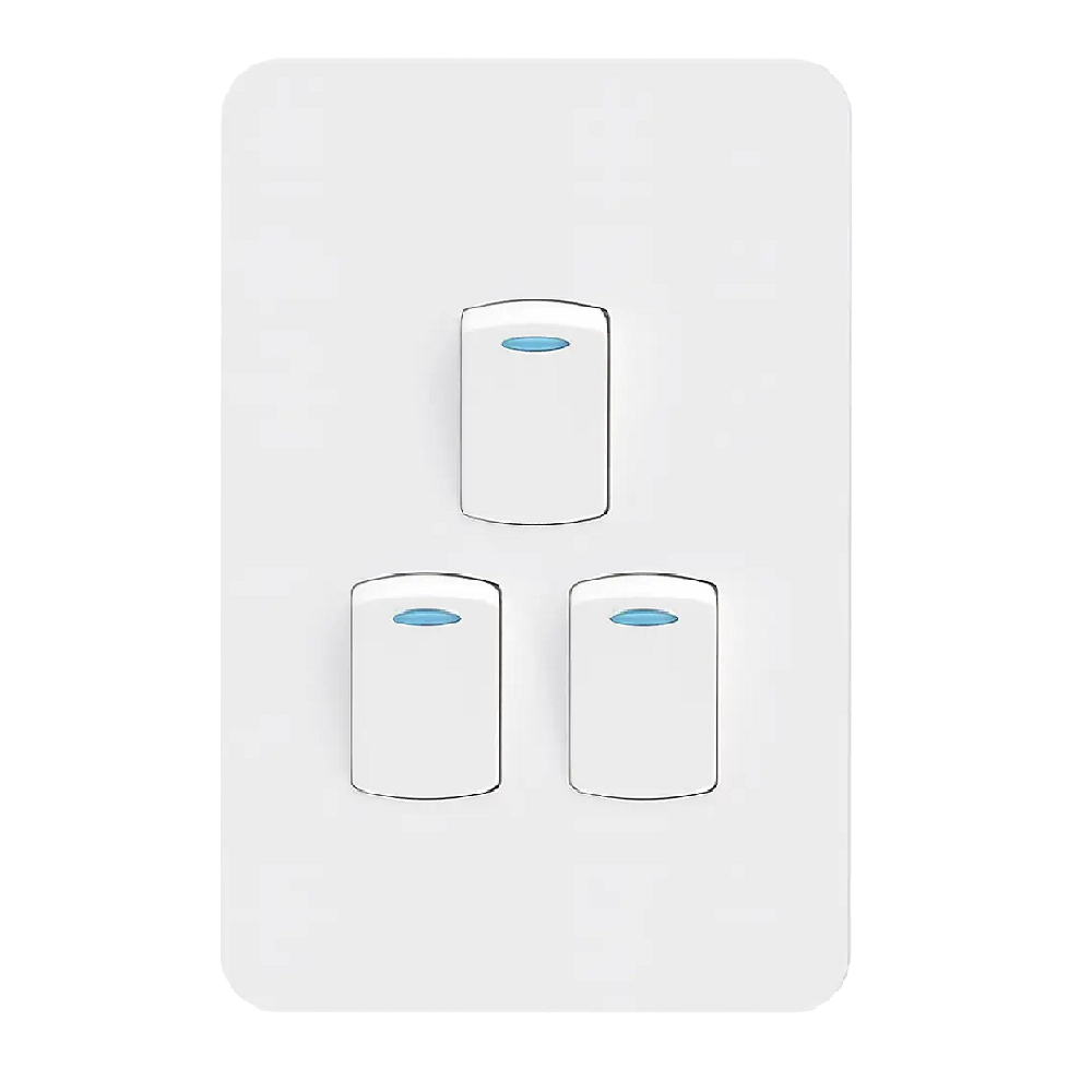 CHINT 3 LEVER 1 WAY SWITCH 16A 4X2