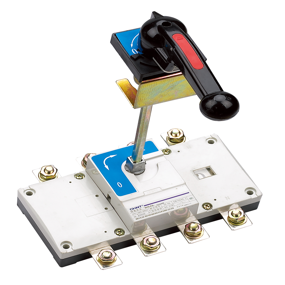 CHINT 160A 4P ISOLATOR WITH EXTENSION HANDLE (393288)