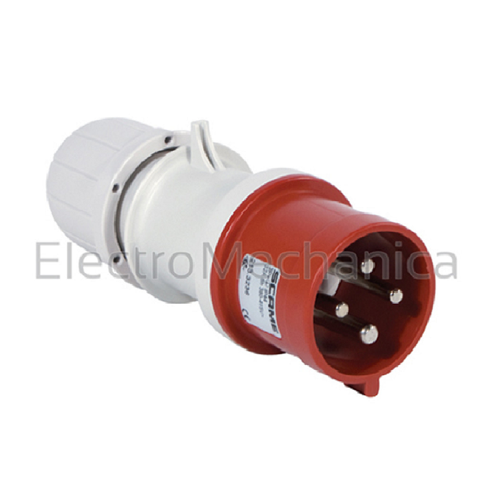 SCAME CEE PLUGTOP MALE 63A 4P IP67 400VAC
