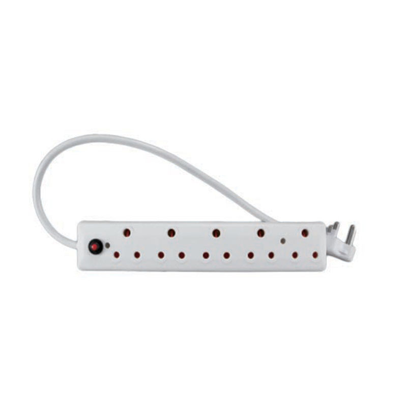 AUS 5 WAY MULTIPLUG 5 X 16A RSA 3PIN + RESET BUTTON