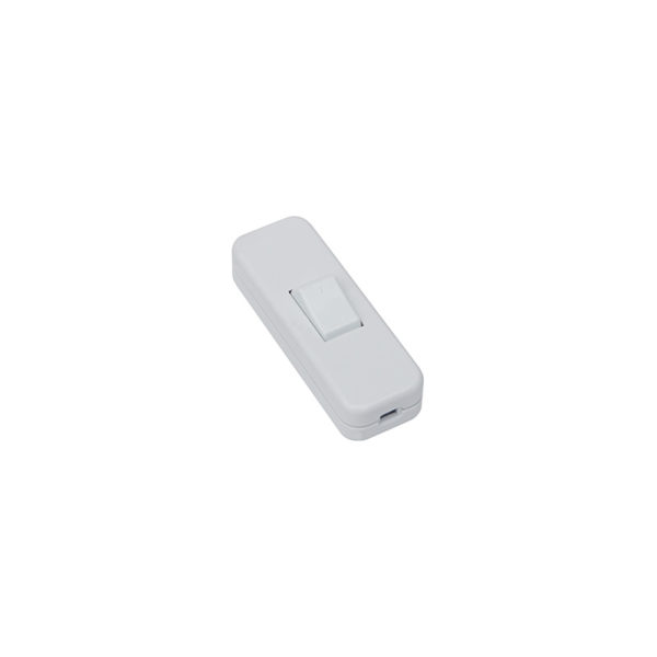 AUS LAMP THROUGH SWITCH WHITE R-305