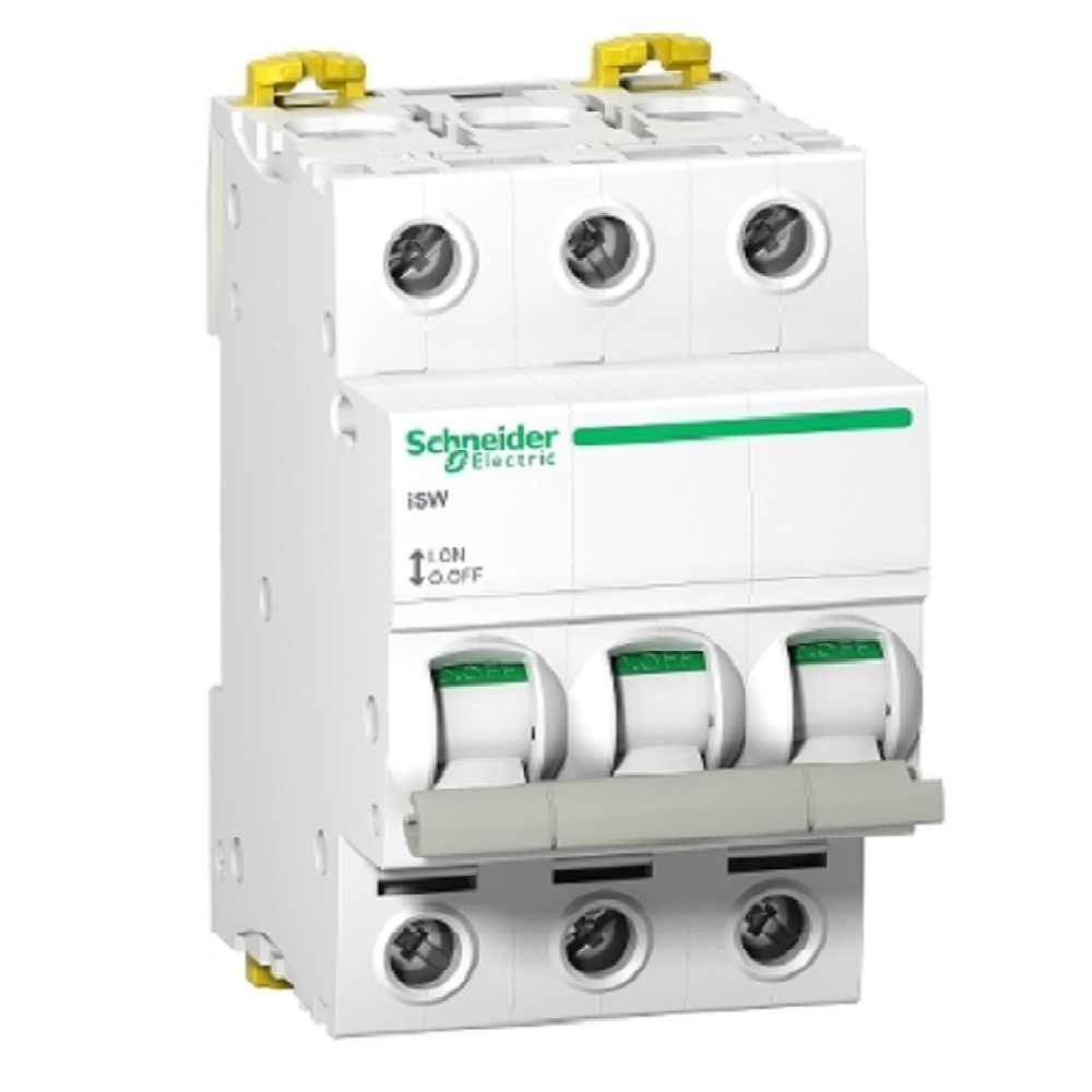 SCHNEIDER 100A 3P ISOLATOR DIN MOUNT 6KA