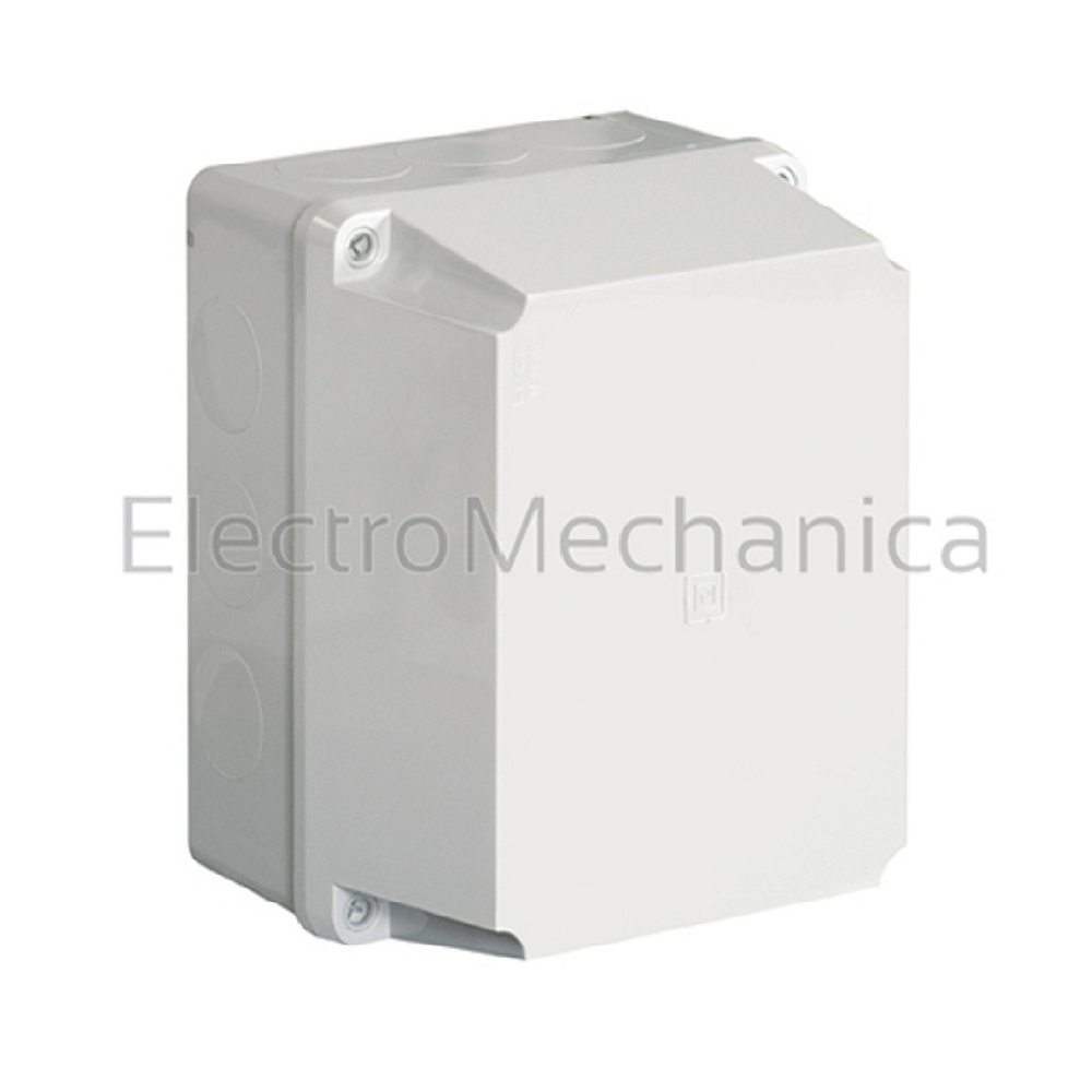 SCAME PVC HOUSING DEEP 380*300*170MM GREY IP56 (ENCLOSURE)