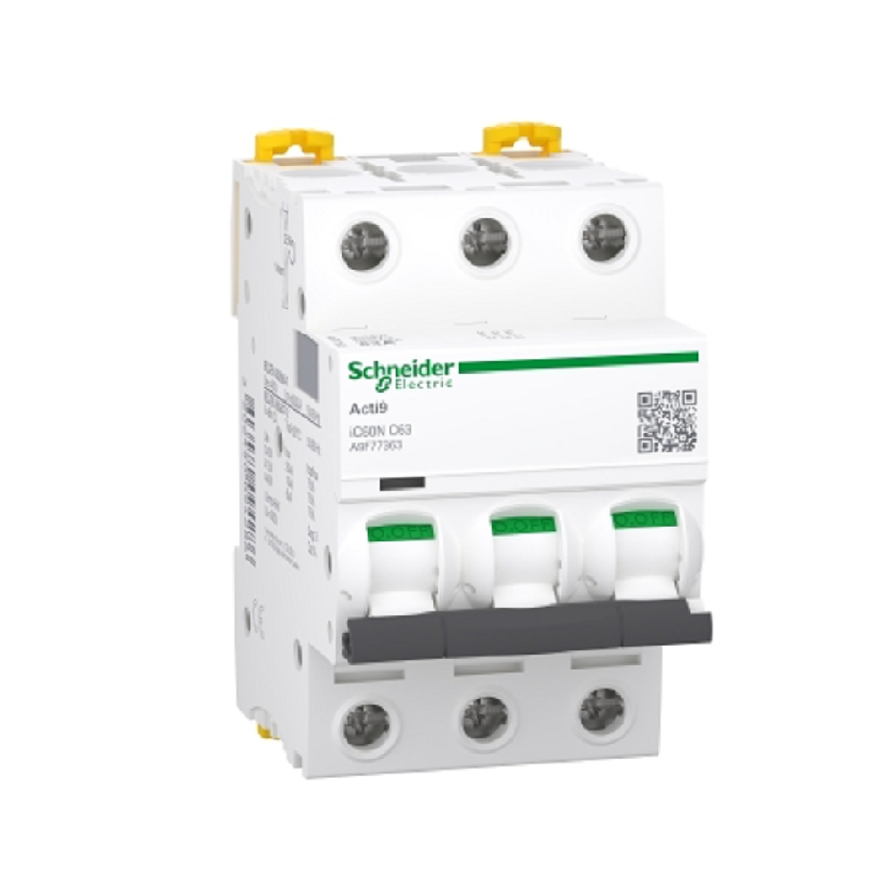 SCHNEIDER 10A 3P D MCB 6KA