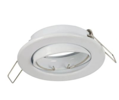 BS DOWNLIGHTER TILT 85mmØ 65mm CUT WHITE  WHT