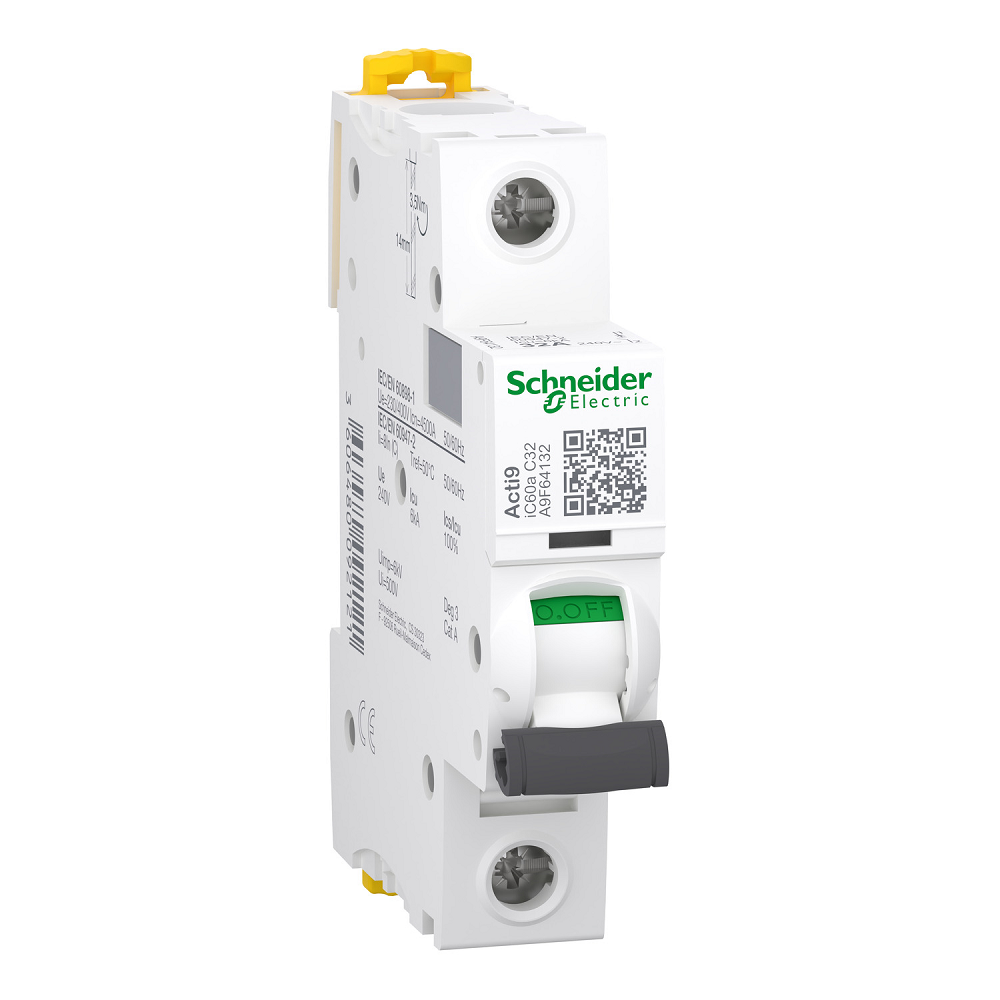 SCHNEIDER 32A 1P MCB 6KA
