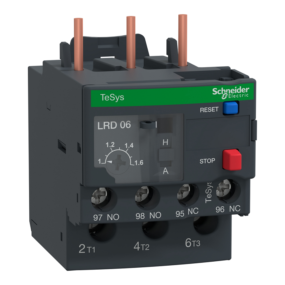 SCHNEIDER TVC THERMAL OVERLOAD RELAY 1-1.6A