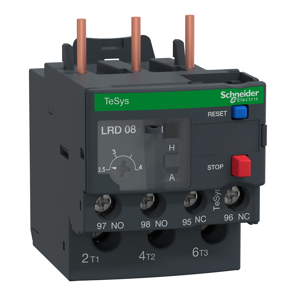 SCHNEIDER TVS THERMAL OVERLOAD RELAY 2.5-4A