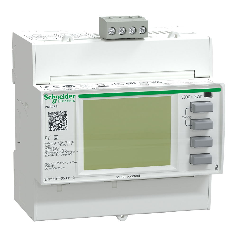 SCHNEIDER ENERGY METER 1A/5A 3P+N METER CT OPERATED RS485