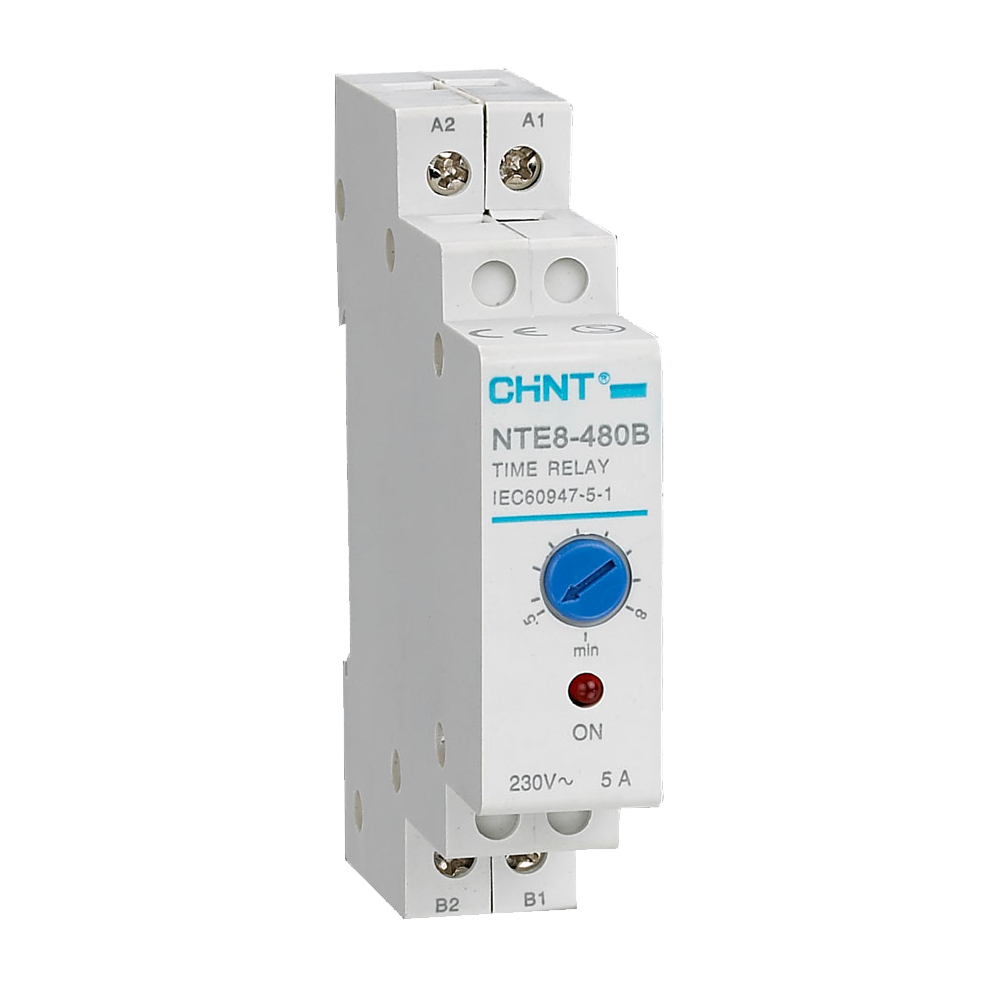 CHINT DIN TIME DELAY OFF TIMER 1-10SEC AC 230 (257875)