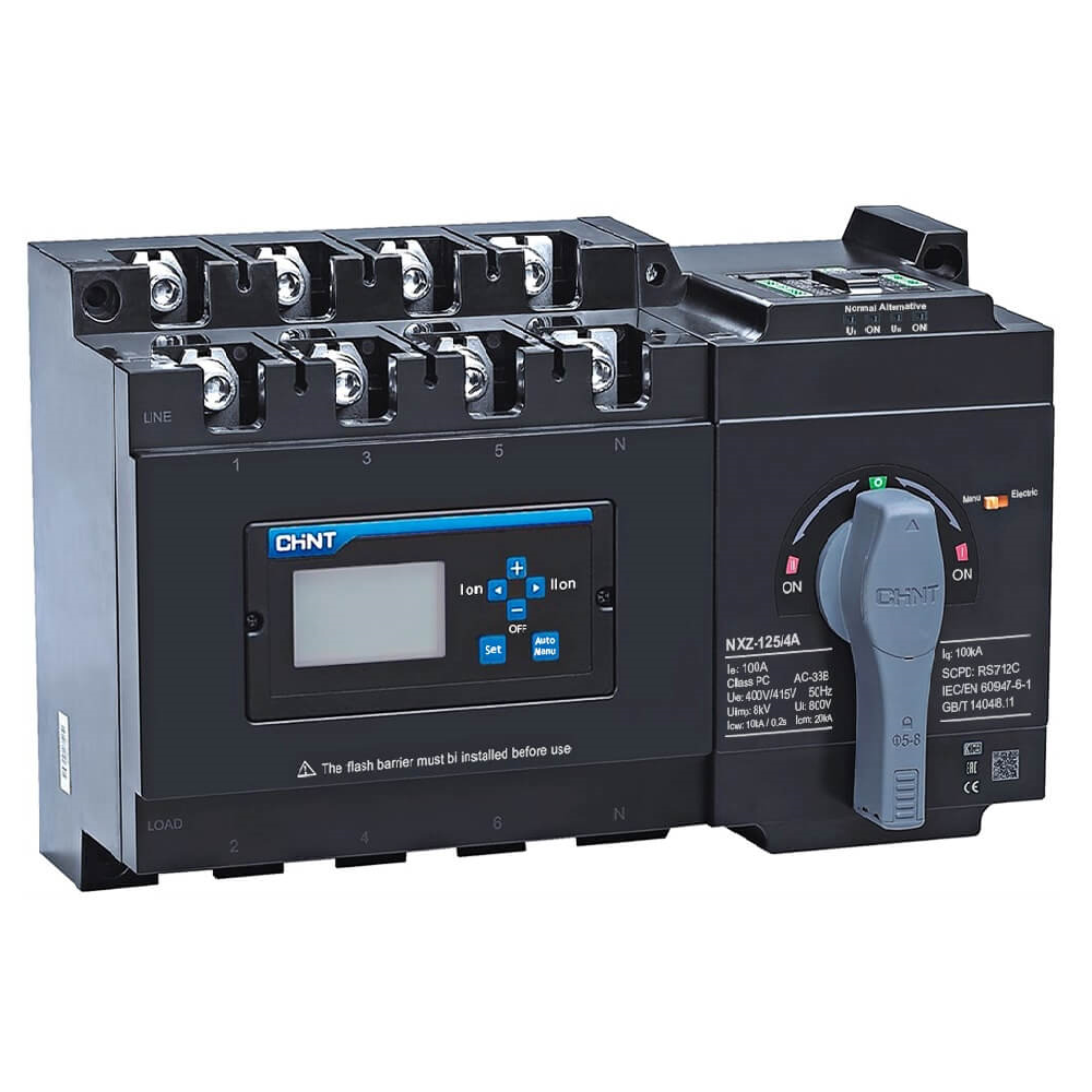 CHINT 125A 4P AUTOMATIC CHANGEOVER SWITCH