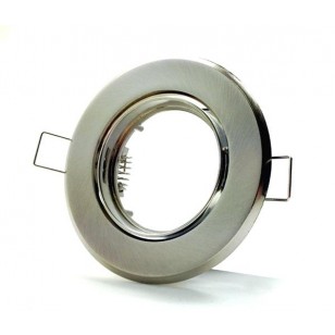 SL DOWNLIGHTER TILT 100MMØ 75MM CUT SATIN CHROME