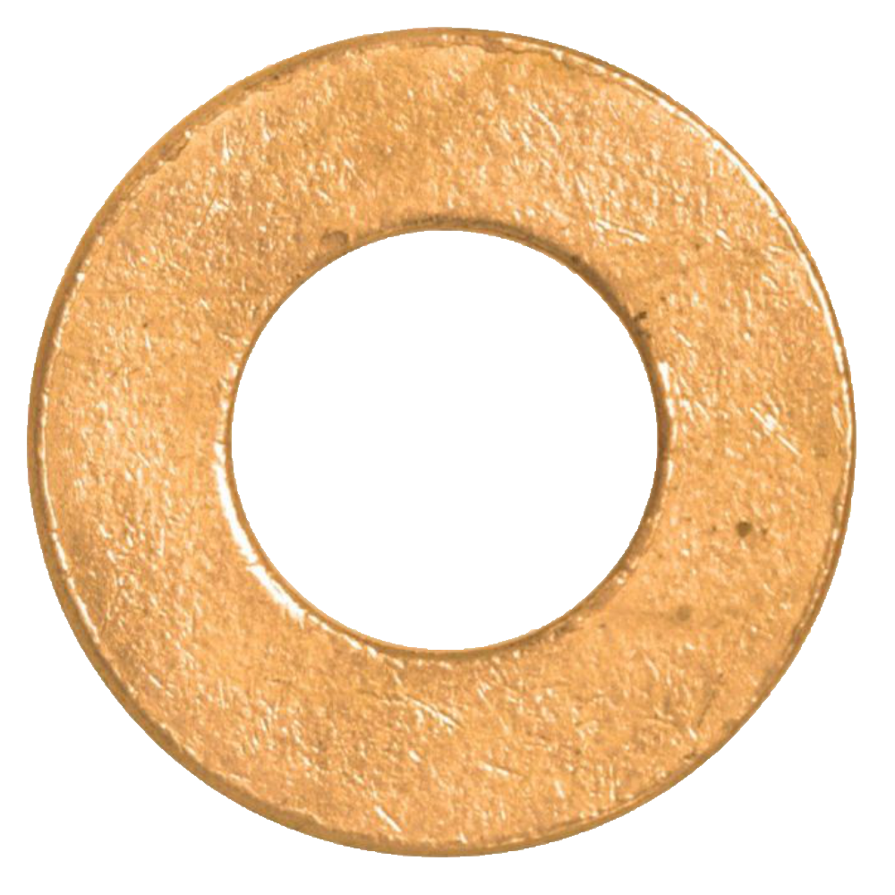 BRASS FLAT WASHER M5