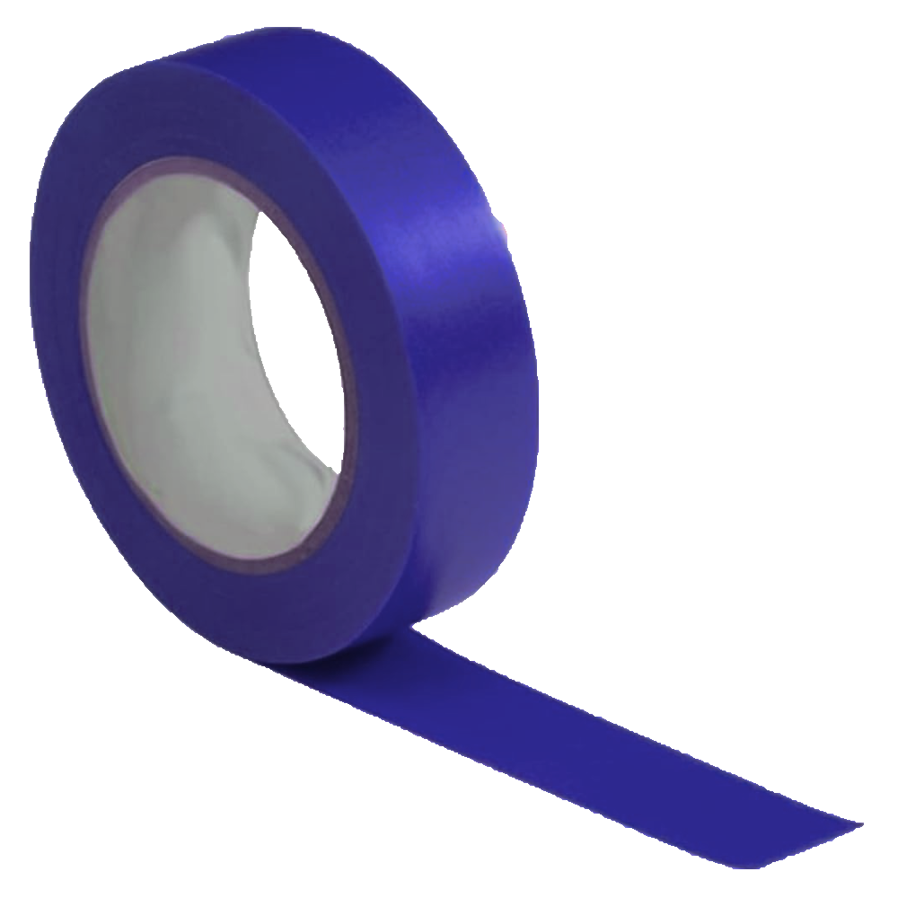 SR INSULATION TAPE PVC BLUE 0.18X18MM 20MT FLAME RETARDENT
