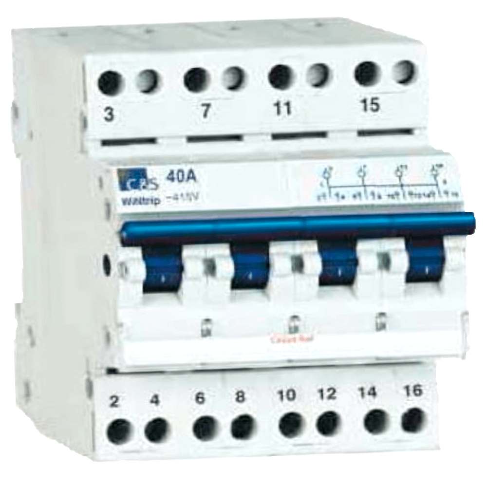 ACDC 63A 4P THREE POSITION CHANGE OVER