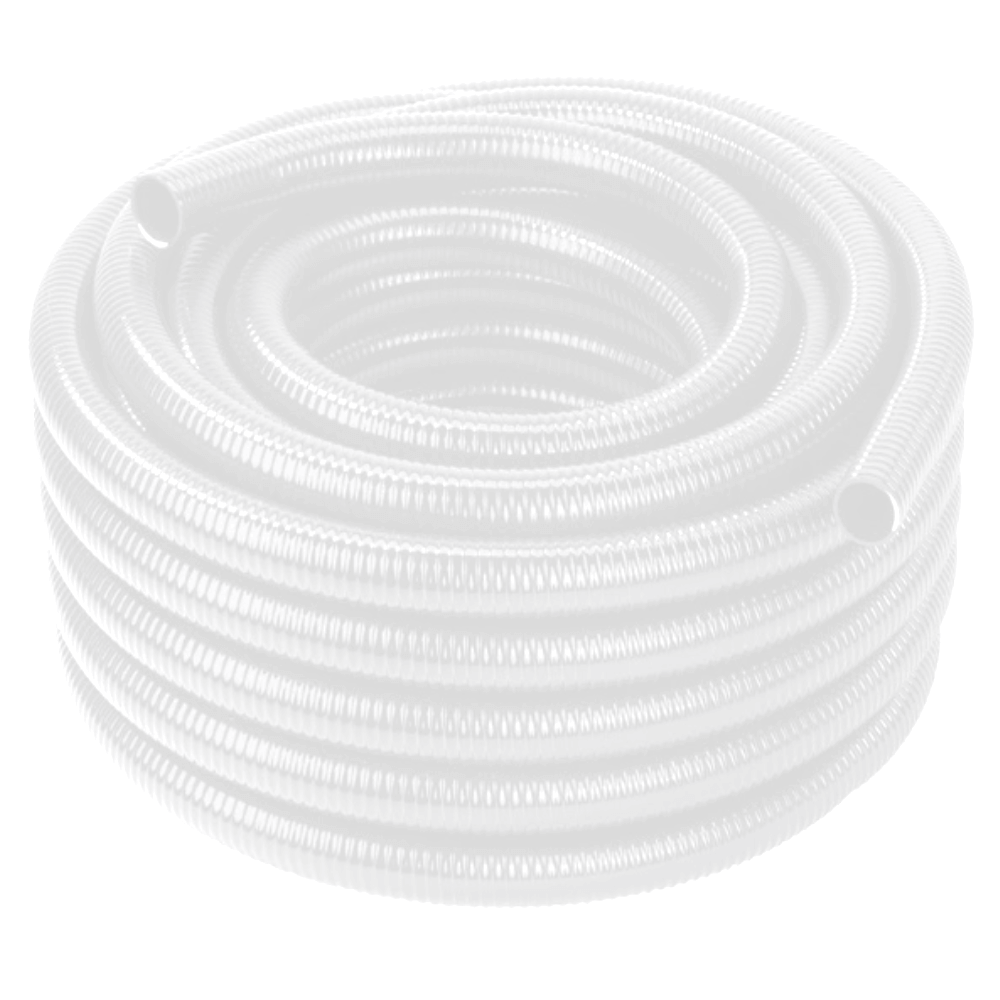 SPRAGUE TUBING 32MM NATURAL WHITE PVC PER M