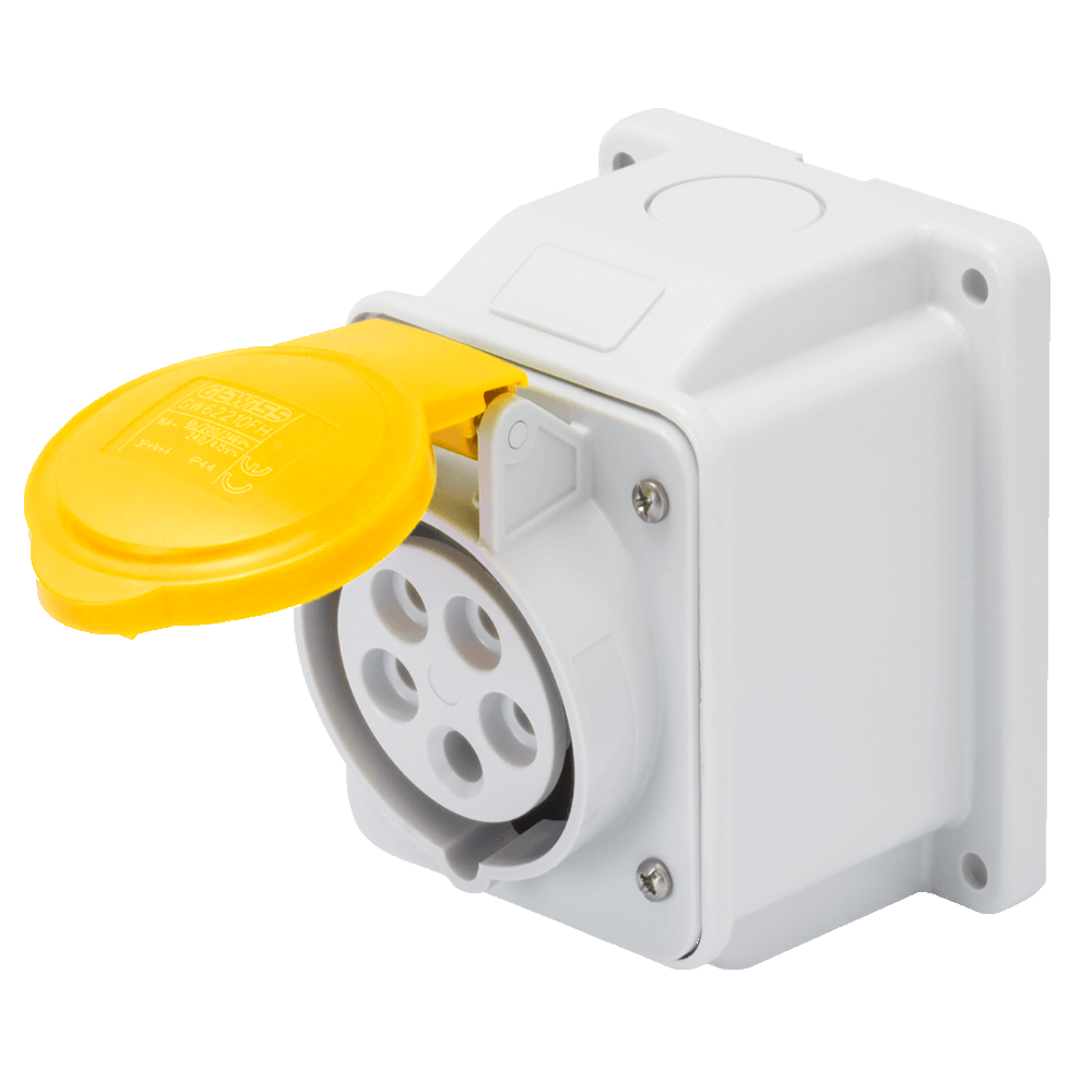 32A 2P+E 110V SURF.SOC-OUTLET IP44 4H