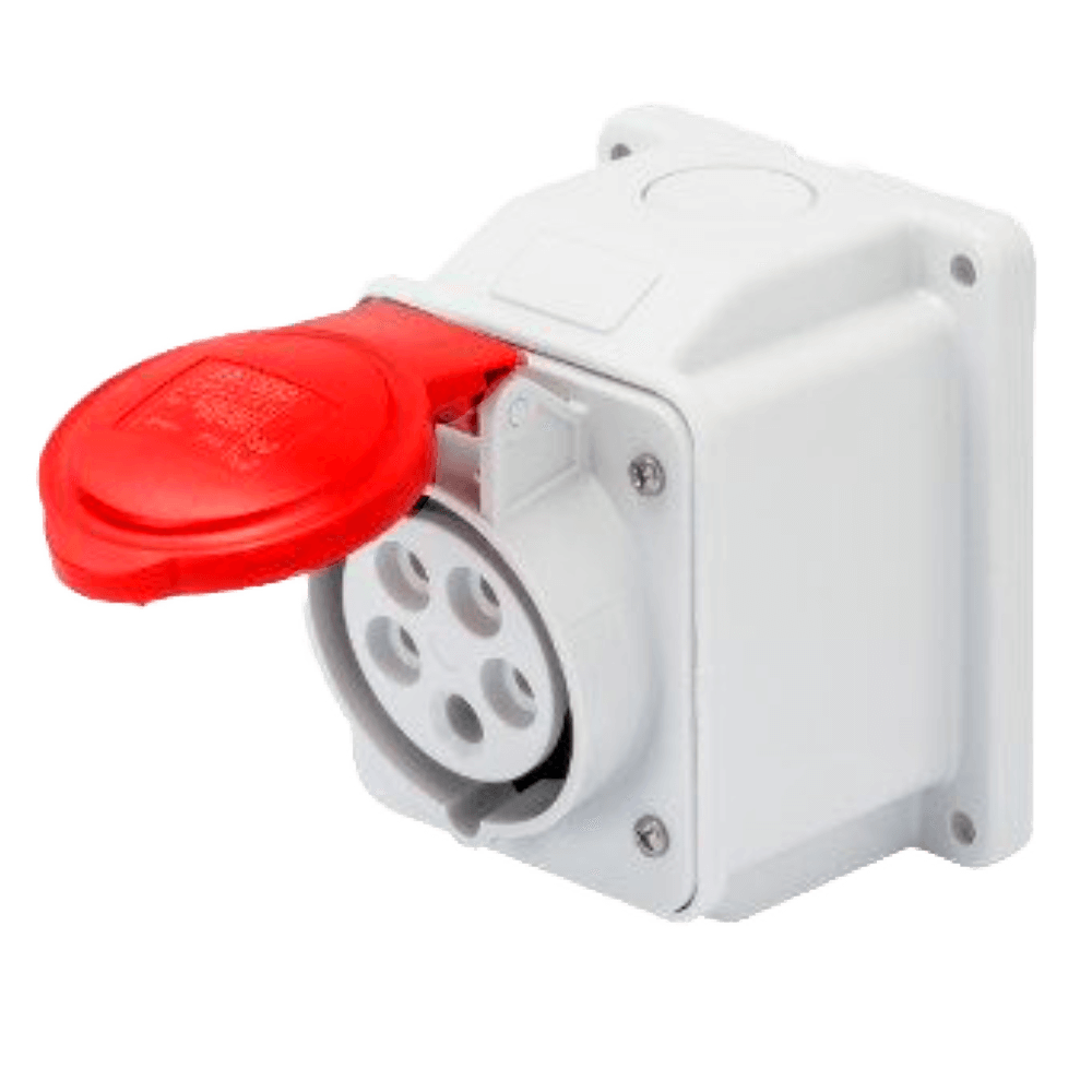 32A 3P+N+E 400V SURF.SOC.OUTLET IP44 6H