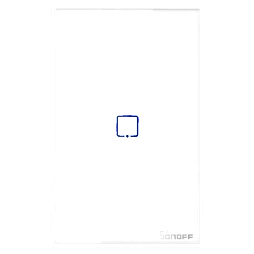SONOFF 1 LEVER (1 GANG) TOUCH WHT (T2US1C) - WI-FI SWITCH RF/WI-FI 2.4GHZ (GOOGLE)(NON-DIM)