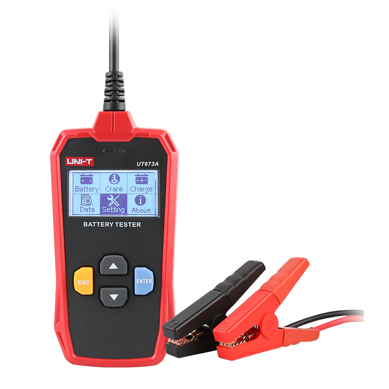 UNI-T BATTERY TESTER 12V 7 -16V DC (AGM/LA/GEL/EFB)
