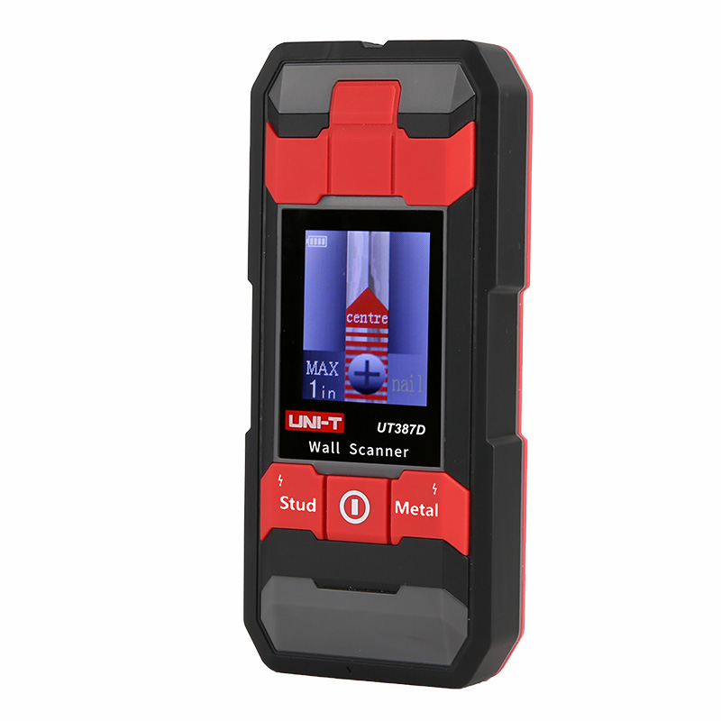 UNI-T WALL SCANNER (SCAN DEPTH ELECTRICITY 50MM / 100MM IRON PIPE / 80MM COPPER)