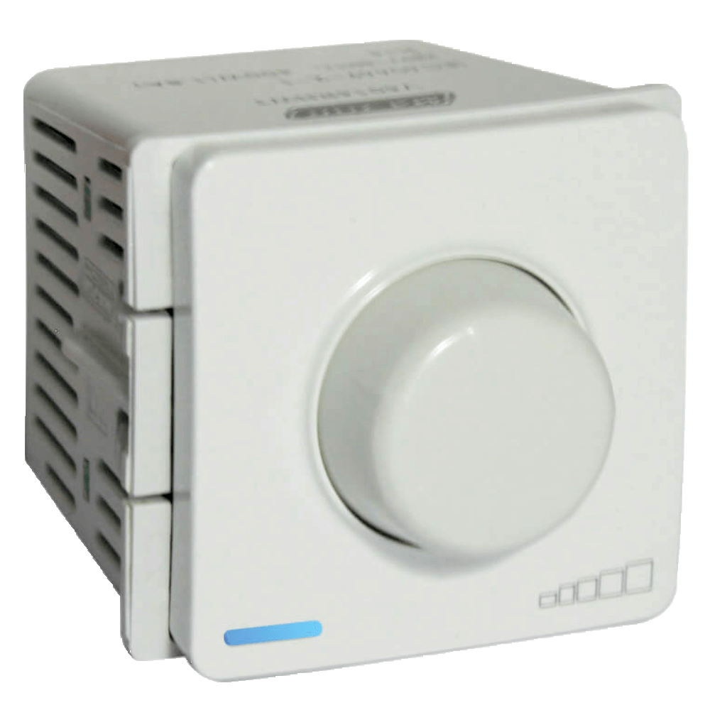 VETI 1 - MODULE DIMMER 800W ROTARY + INDICATOR WHITE