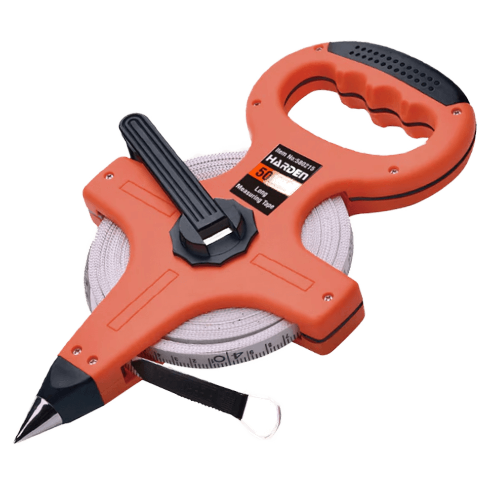 RUWAG HARDEN 50MX12.5MM LONG MEASURING TAPE WITH HANDLE