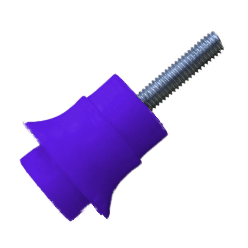 BUSBAR INSULATOR 5MM PVC BLUE MALE-FEM