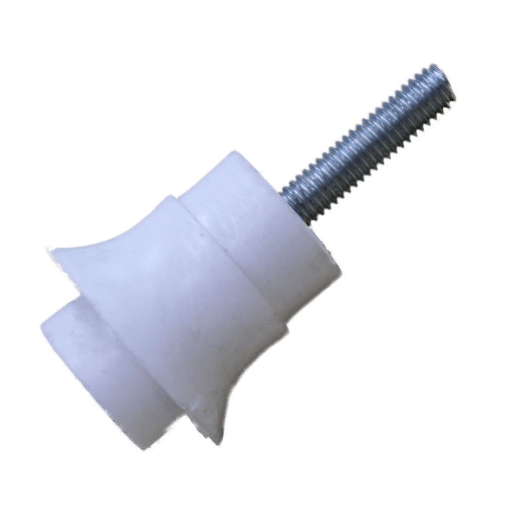 BUSBAR INSULATOR 5MM PVC WHT MALE-FEM