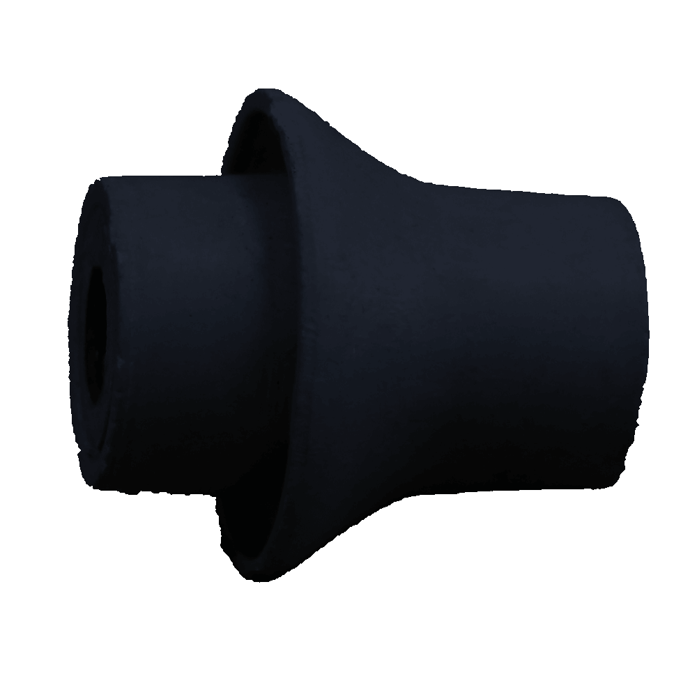 ALLBRO INSULATOR M5 FEMALE/FEMALE BLK (GP5BK)