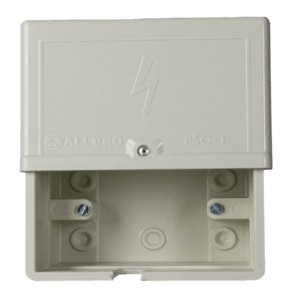 ALLBRO YORK ENCL 4X4 PLUG BOX S15 DUO 130x173x88 (040-610)