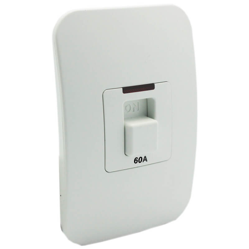 VETI 1 - ISOLATOR 60A 3P COMPLETE 4X2 WHITE WITH INDICATOR WT