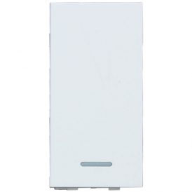 VETI 2 - 2 WAY MODULE 1 MOD WIDE WHITE