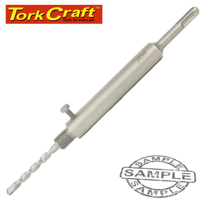 T/CRAFT ADAPTOR SDS PLUS M22 X 400MM FOR HOLLOW CORE DRILL BITS
