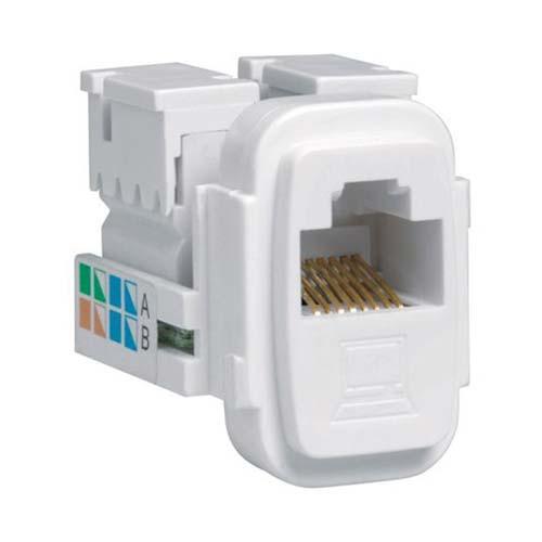CBI MODULE KEYSTONE DATA RJ45 WHITE