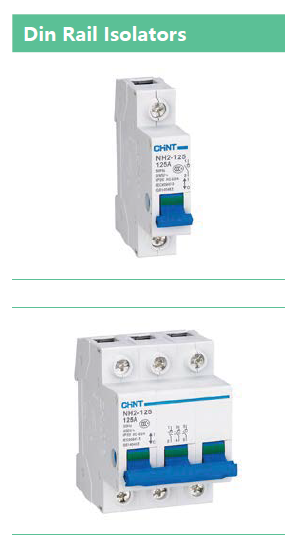 CHINT 100A 3P ISOLATOR DIN RAIL (401062)