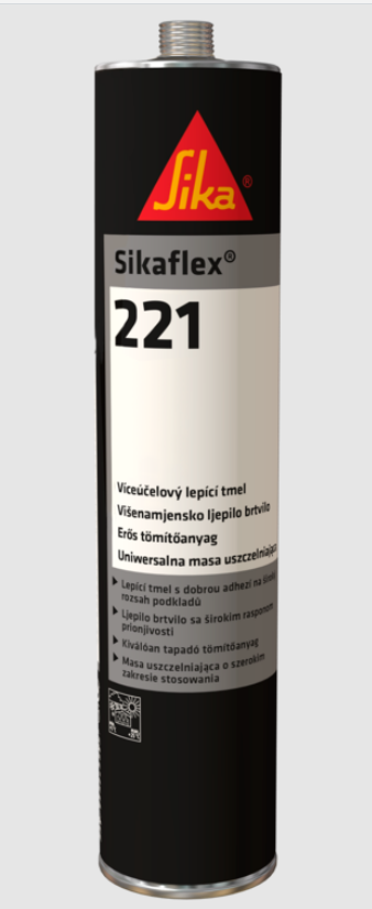 SIKA FLEX -221 BLK C135 BLACK TUBE 300ML